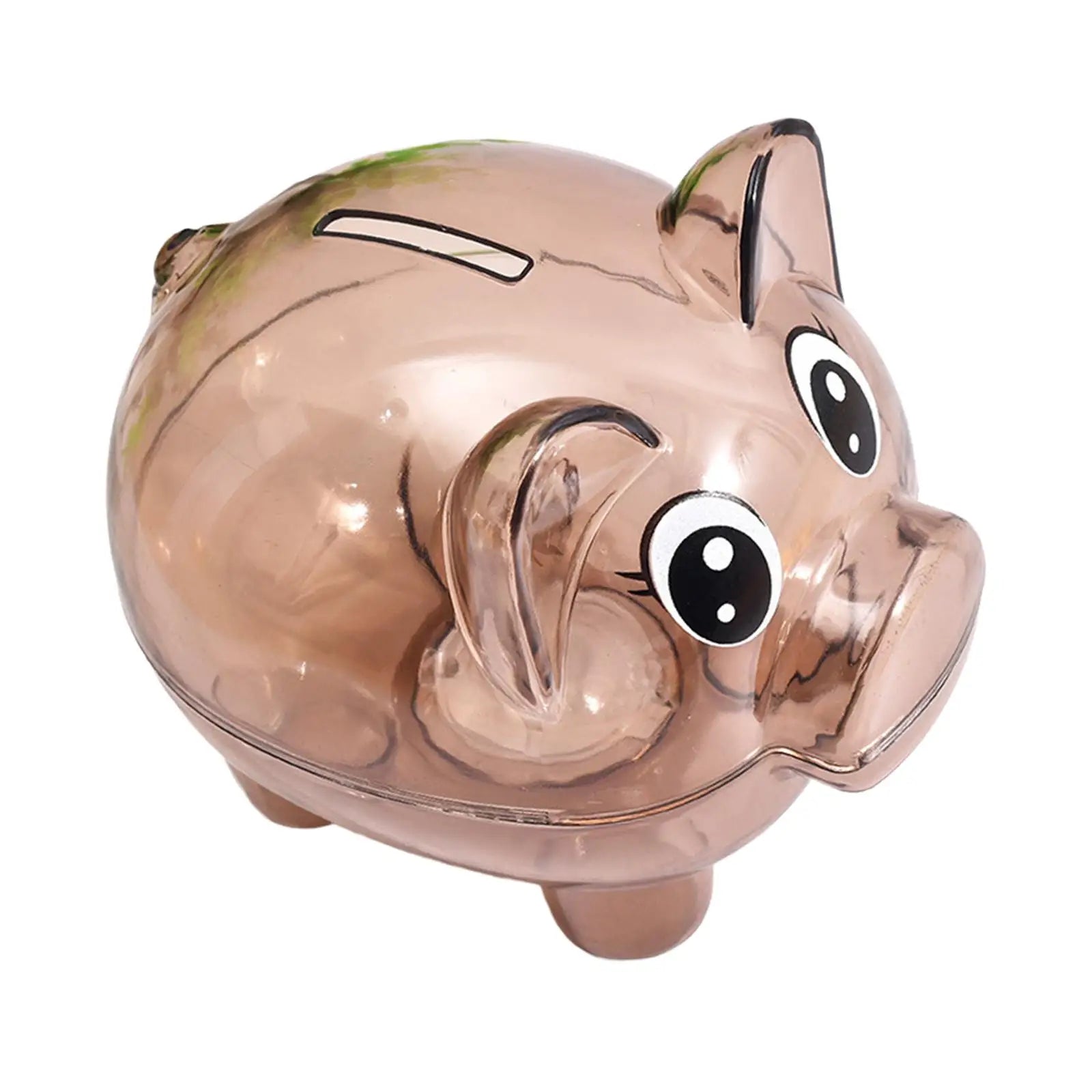 Piggy Bank Decorative Tabletop Ornament Storage Can Festival Gift Money Saving Pot Animal Money Bank Pig Statue for Kids Zpaxo Coffee