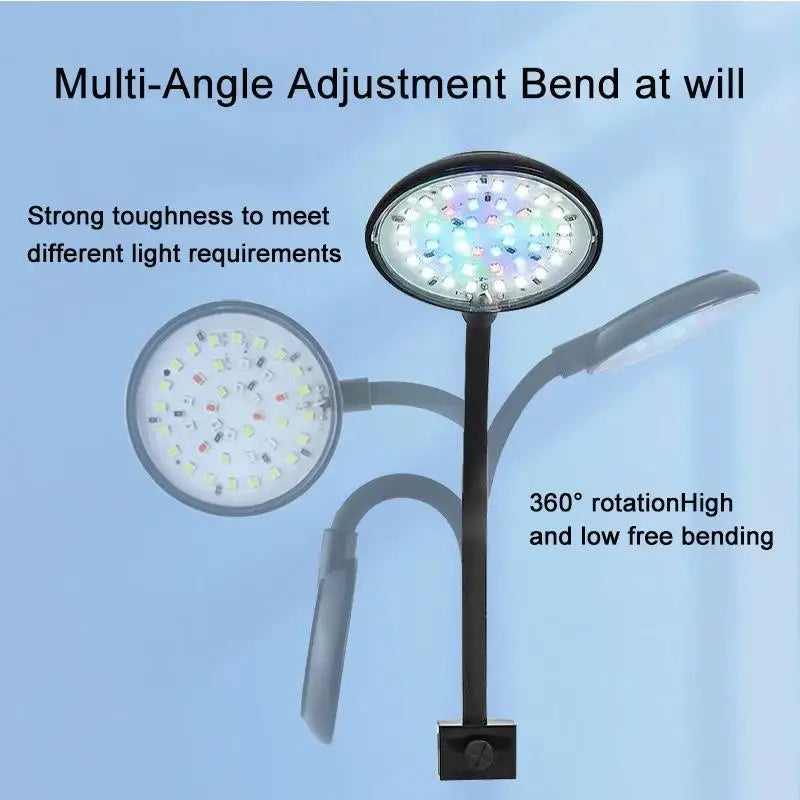 USB 5V Aquarium LED Lamp Fish Tank Light Decor Aquatic Plant Multiple