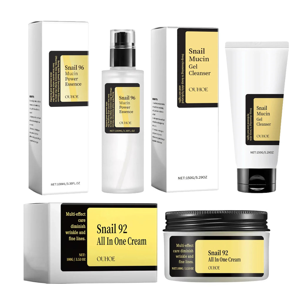 Precious Snail 96 Mucin Power Essence/Cleanser/Cream Moisturizing Smoothing Nourishing Firming Skin Cosmetics Facial Skin Care Zpaxo