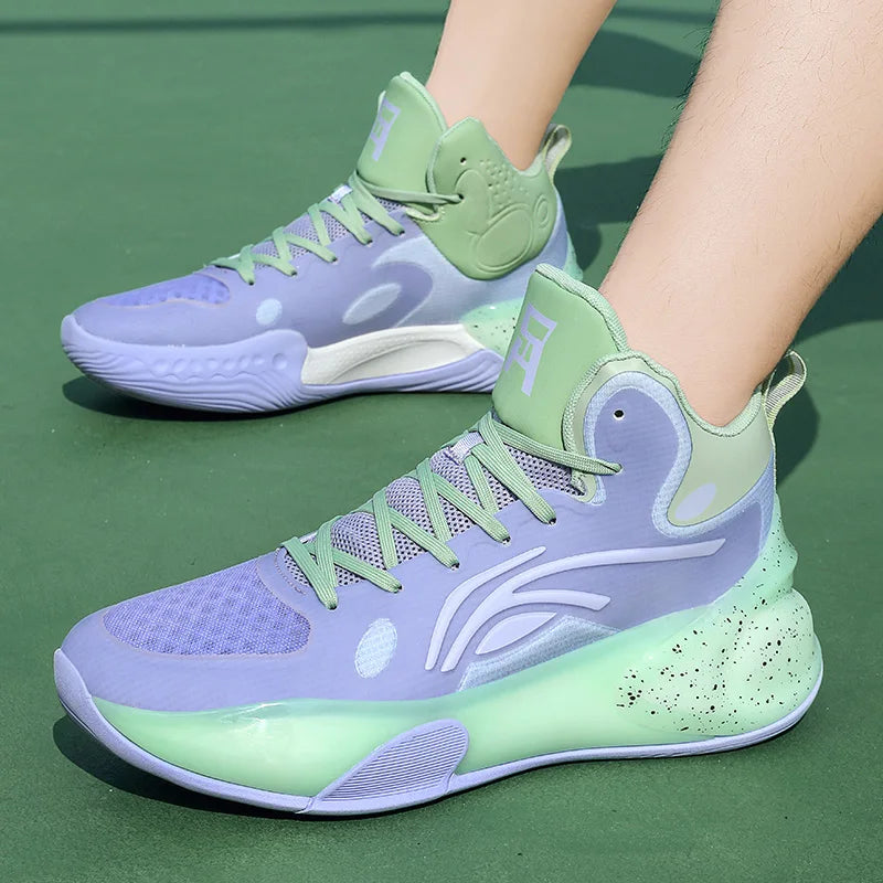 Men's Basketball Shoes Breathable Cushioning Non-slip Wearable Runing