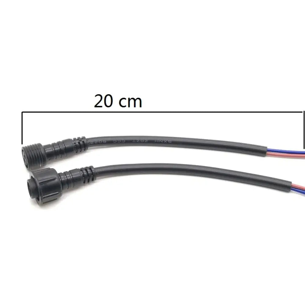 Led Waterproof Cable Connector Strips Light Wire Plug Docking Line Zpaxo