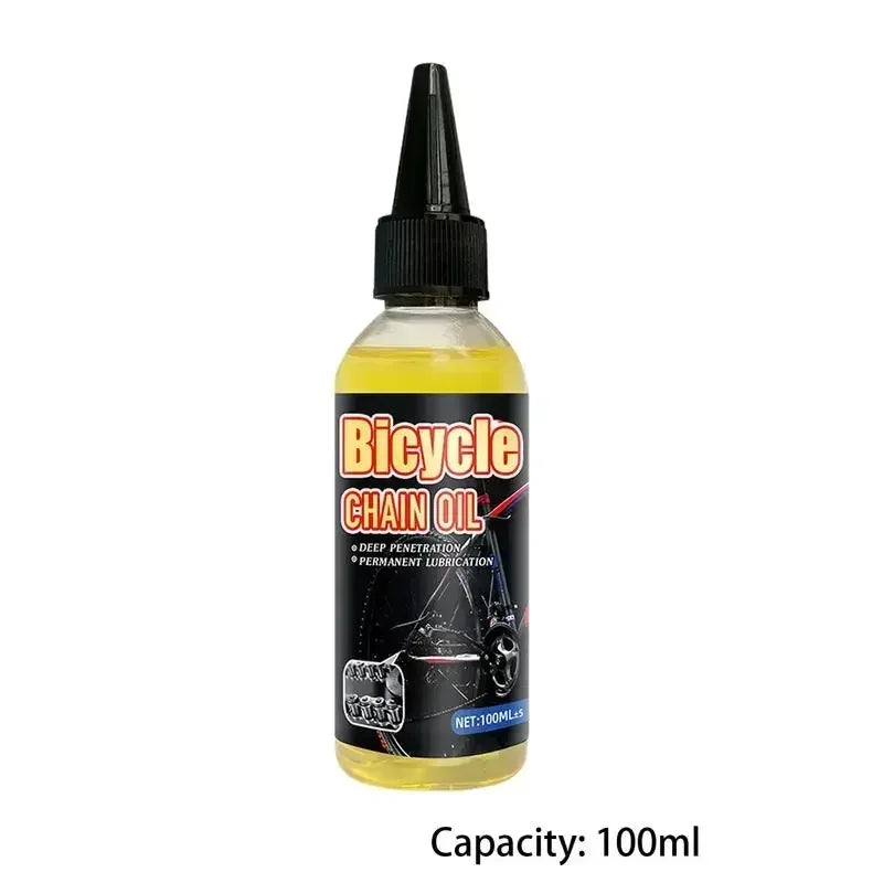100/300ml motorcycle Bicycle Special Lubricant MTB Road Bike Mountain Bike Dry * Lube Chain Oil for Fork Flywheel Chain Cycling Zpaxo