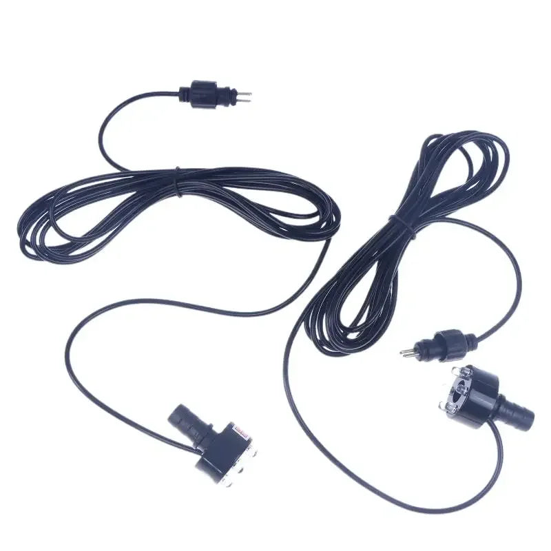 118.11in Underwater 6-LED Light Ring For Fountain Fish Pond Water Garden AC Adapter Warm White/White Fountain Light Ornament Zpaxo