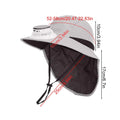 Solar Fan Sun Hat Kids Wide Brim Cooling Day Sunscreen Cap Outdoor Zpaxo Khaki United States