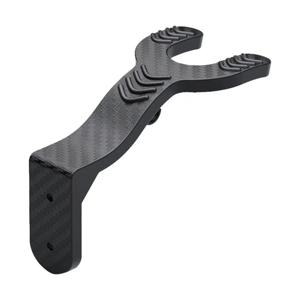 Motorcycle Head Gear Hook Motorcycle Helmet Holder Helmet Hook Wall Mount Football Bicycle Hat Hanger Stand for Caps wall rack Zpaxo Black