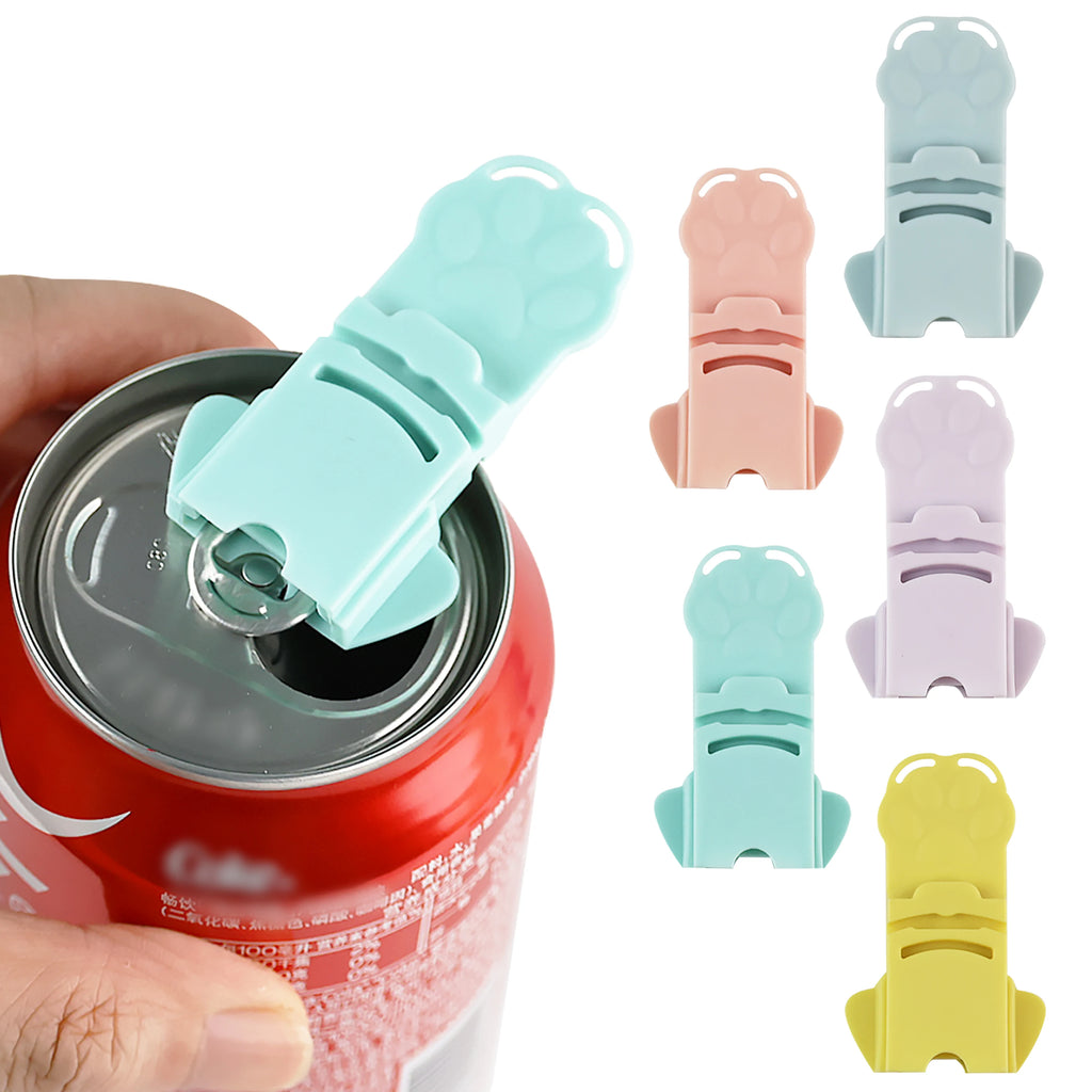 Portable Simple Can Opener Reusable Macaron-colored Bottle Cap