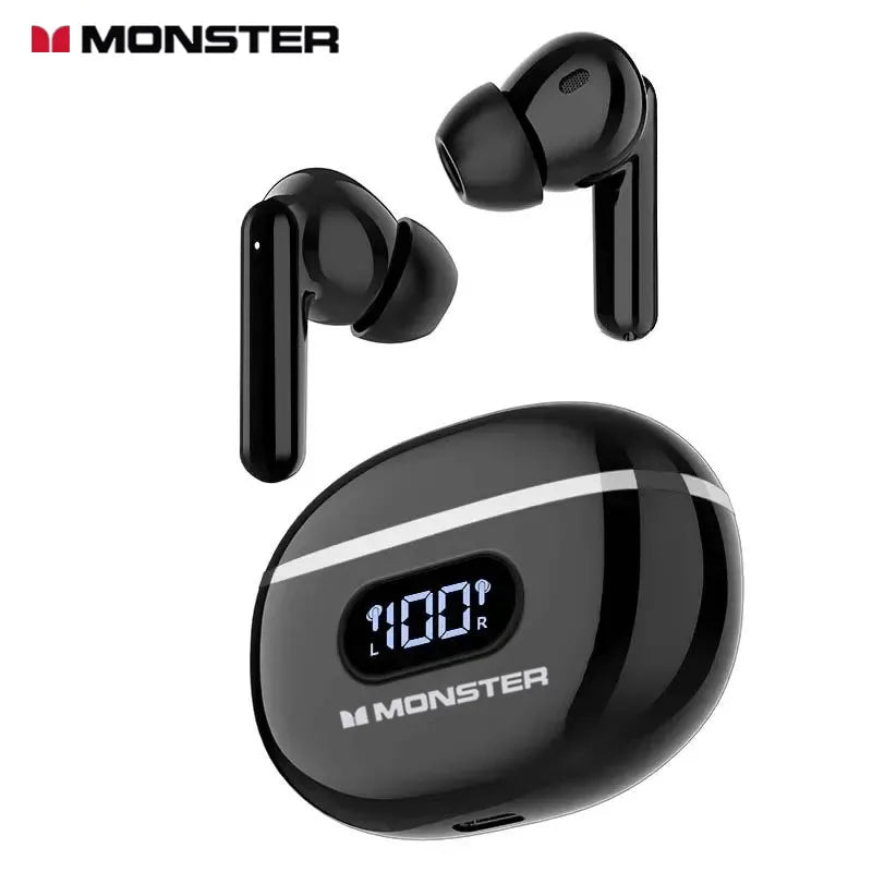 MONSTER E98 Wireless Earphones ANC+ENC Noise Cancellation Earbuds