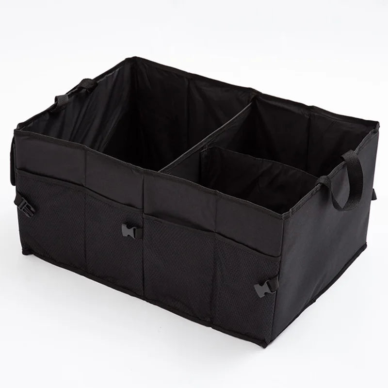 Car Backup Storage Box Folding Large Cargo Camping Multi Functional