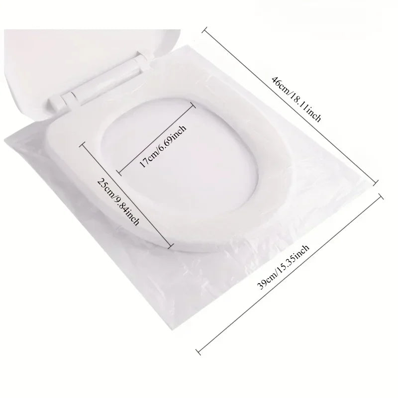 10 30 50 Disposable Toilet Seat Cushions Sanitary Public Toilets