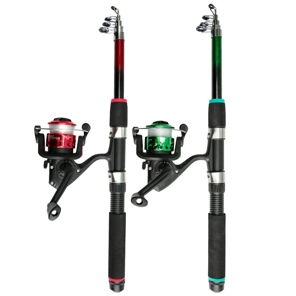 Telescopic Carbon Lure Rod Full Set – Baitcasting Fishing Kit