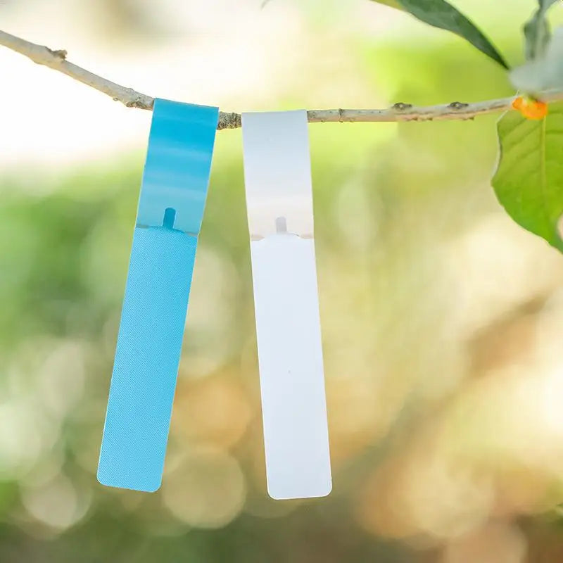 100Pcs Waterproof Plant Labels – Hanging Ring Marker Tags Plant Marker Tags Zpaxo