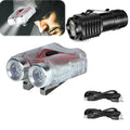 ZHIYU 800 Lumen USB-C Rechargeable Headlamp & Clip Flashlight
