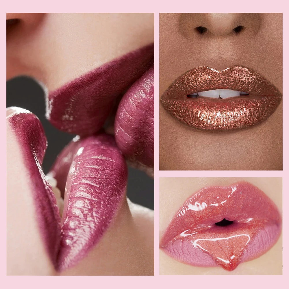 Shiny Delicate Lip Gloss Long-lasting Not Easily Smudged Naturally