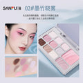 TMOX Bamboo Shadow Ten Eyeshadow Integrated Palette Matte Satin Zpaxo 02