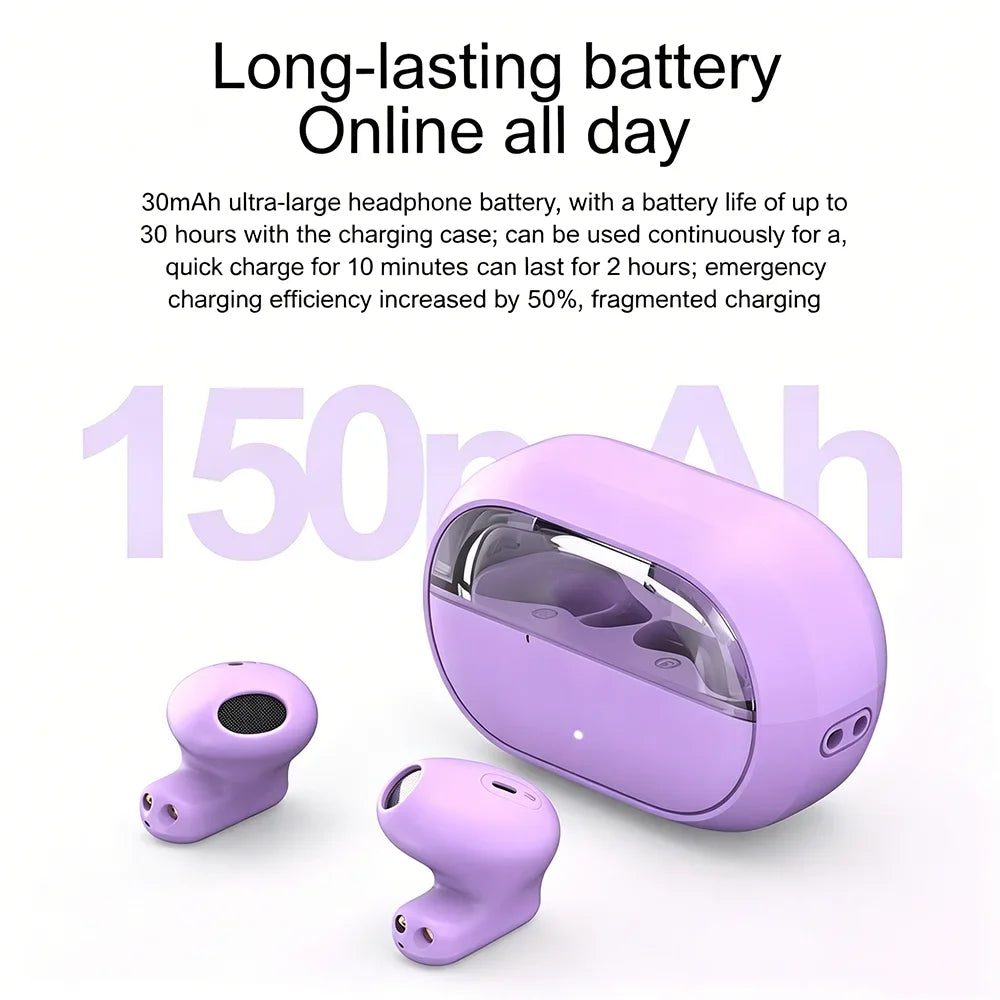 KEBIDUMEI Mini Earbuds Bluetooth 5 4 Earphones Hifi Stereo Noise