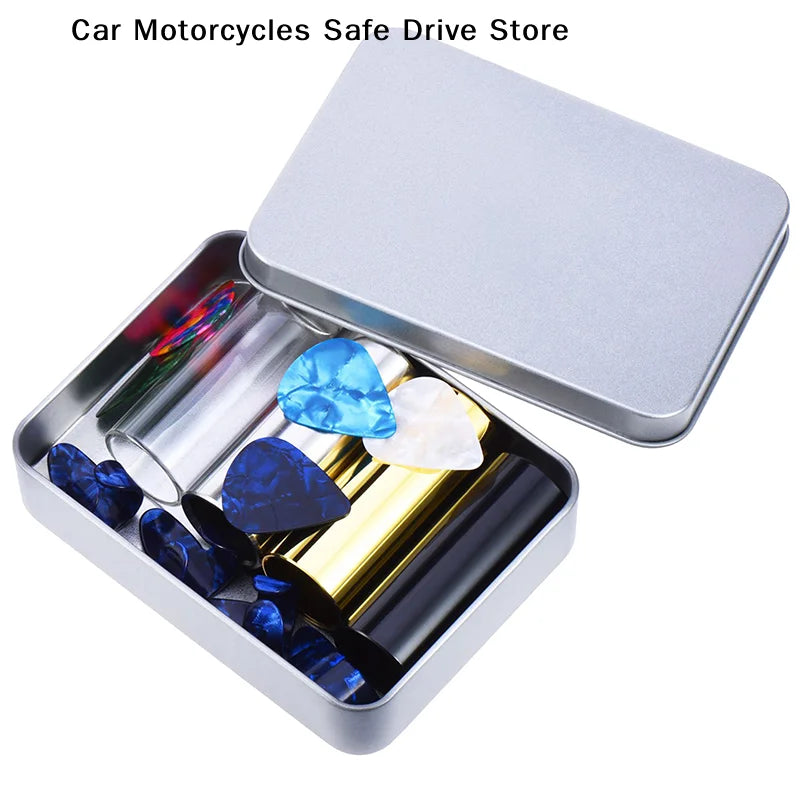 Small Sliver Rectangular Coin Jewelry Tin Storage Box Empty Metal