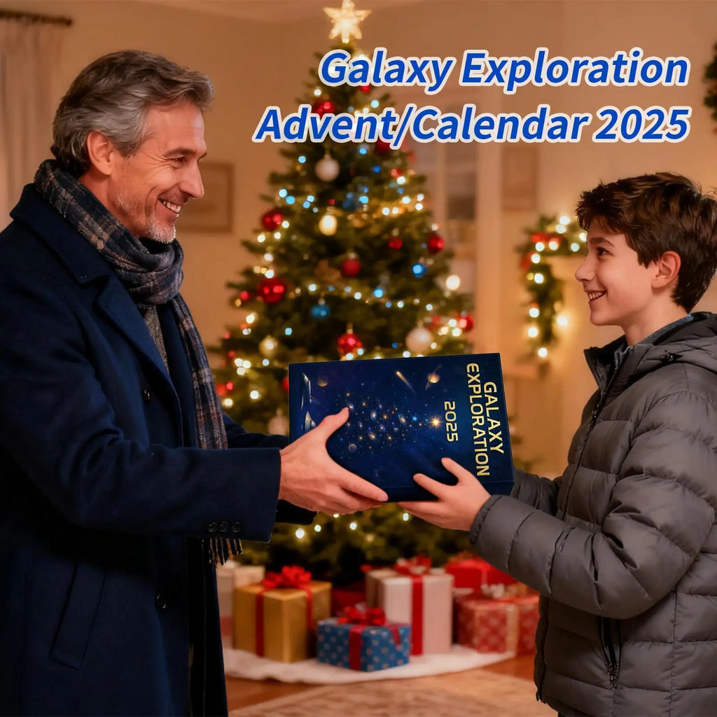 Space Advent Calendar 2025 24 Days Countdown Galaxy Planets Acrylic