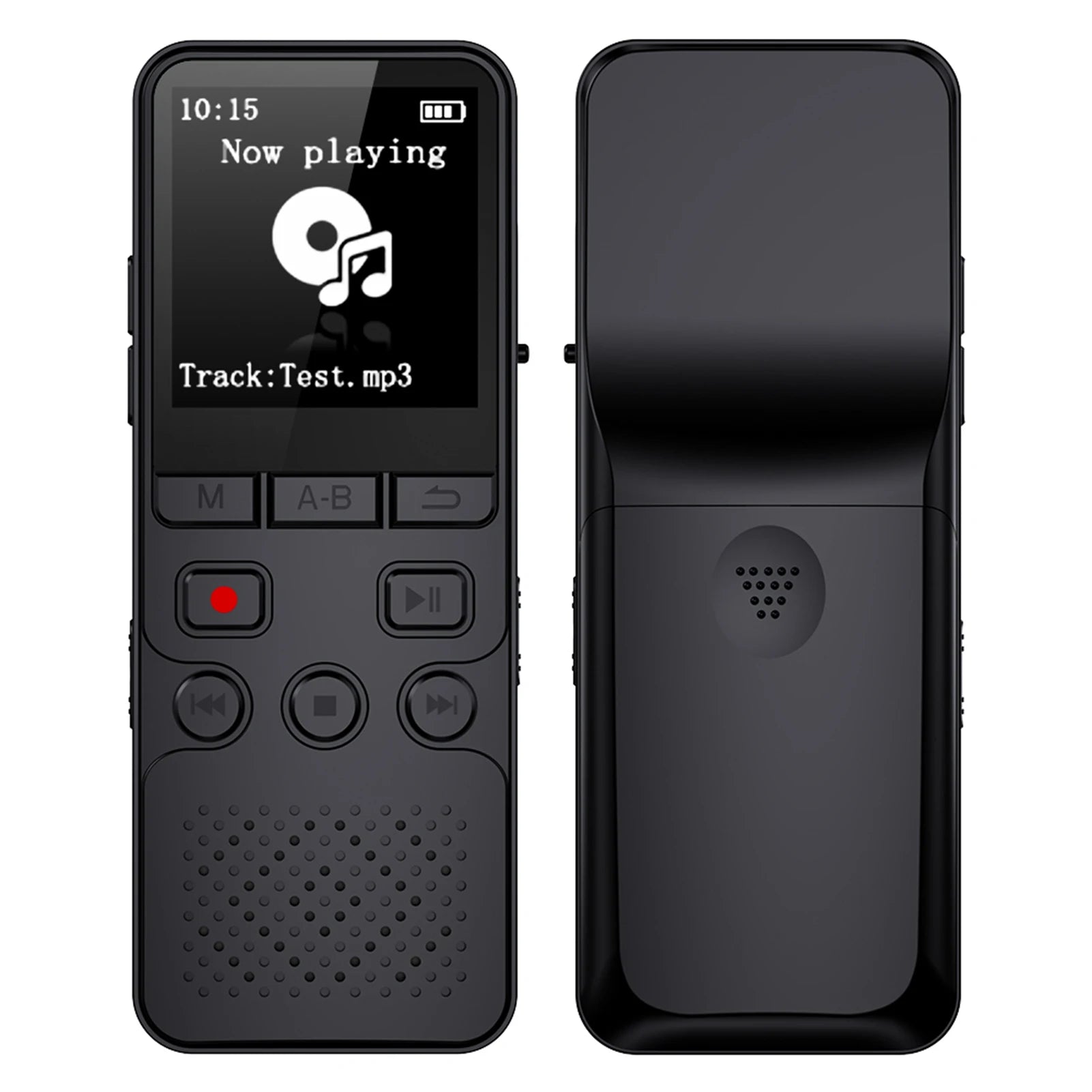 Digital Voice Recorder Sound Recording Device with 1.4 Inch TFT Screen Dual Microphone for Lectures Meetings Classes Interviews Zpaxo