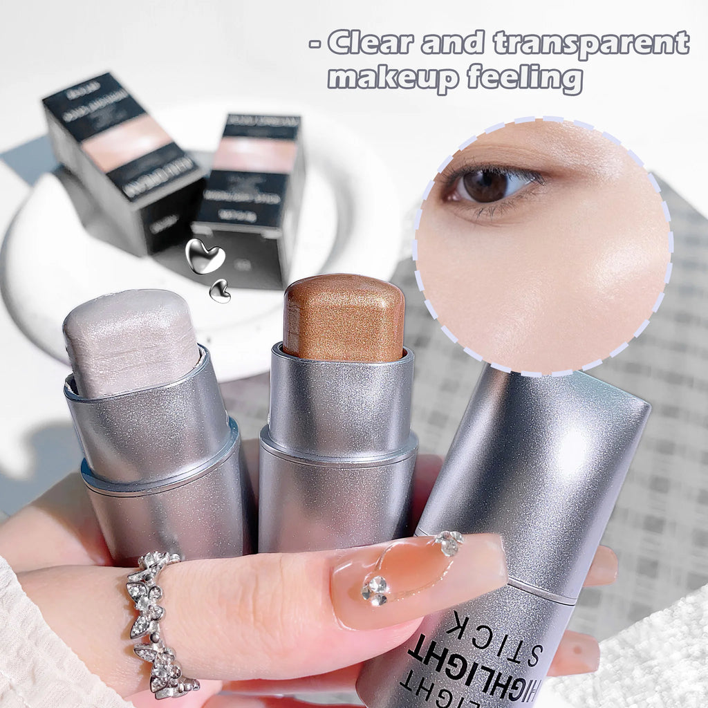 Fluorescent highlighter - Moist facial skin, natural contouring, brightening lighting effects and highlight effects Zpaxo