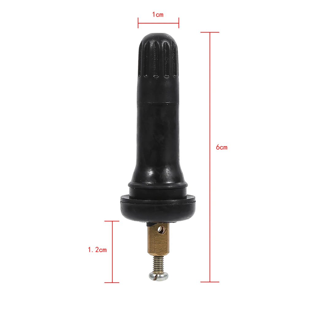 Sensor Valve Stem Snap In Tire Valve Stems TPMS Tire Pressure Monitoring System Anti explosion Snap In Tire Valve Stems Zpaxo