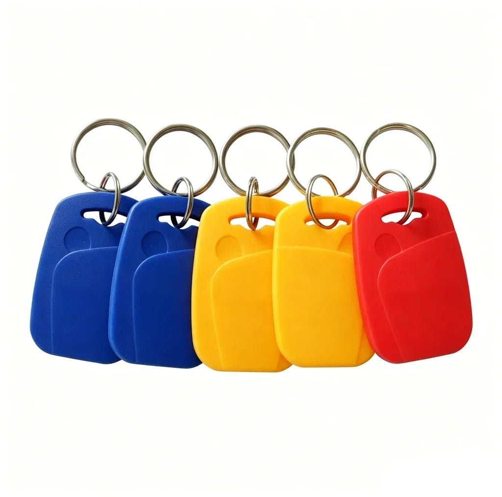 1 Dual Chip Frequency RFID Keyfob 125KHZ T5577 13 56MHZ UID Zpaxo 5pcs Mixed