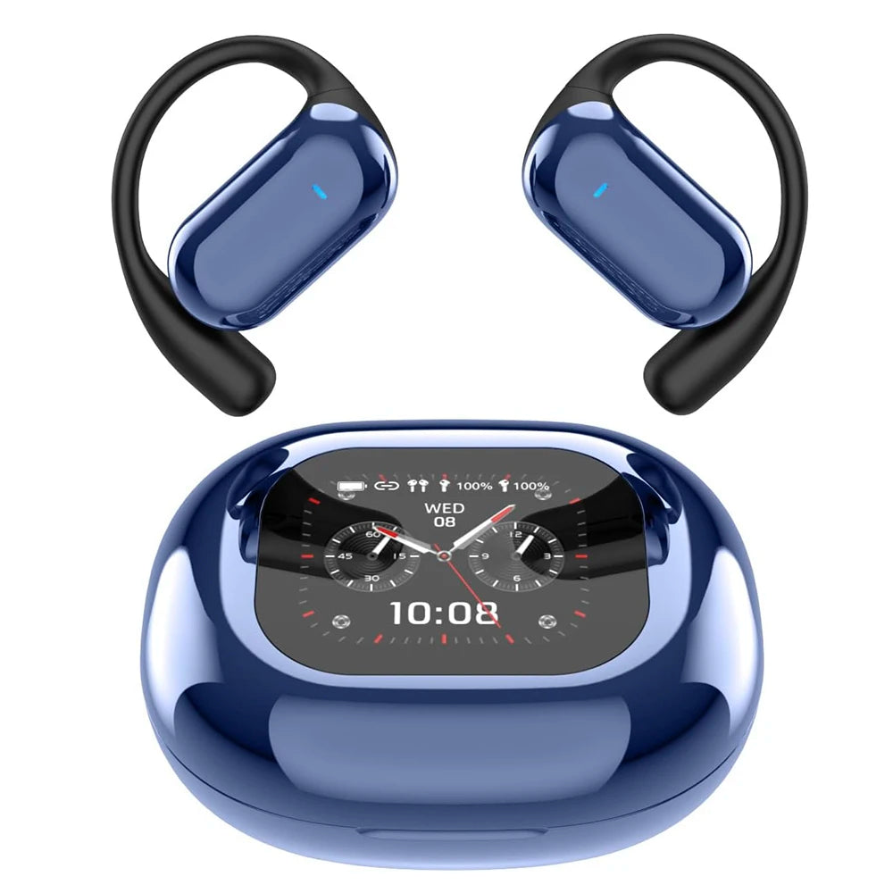 UYUXIO AI Language Translation Earbuds Real Time LCD Touch Screen