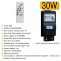 Solar Street Lamp Radar Motion Sensor Waterproof IP67 Wall Outdoor Zpaxo 30W with pole 15W China Mainland