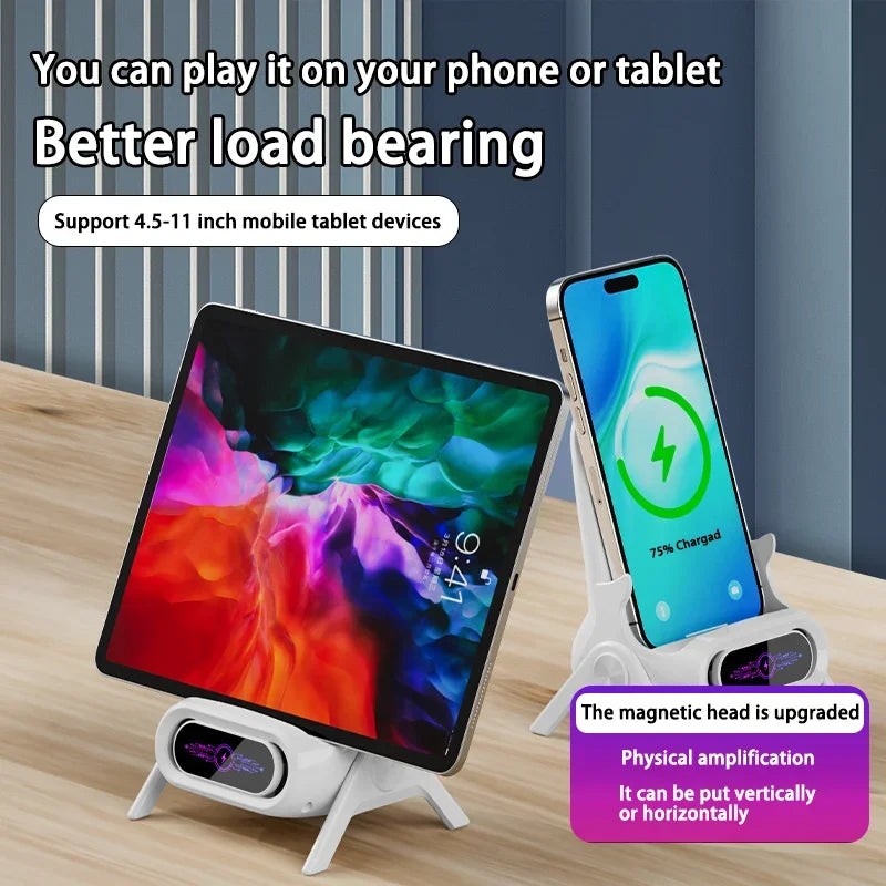Mobile Wireless Charger Supports All Brands Chair Stands Desktop