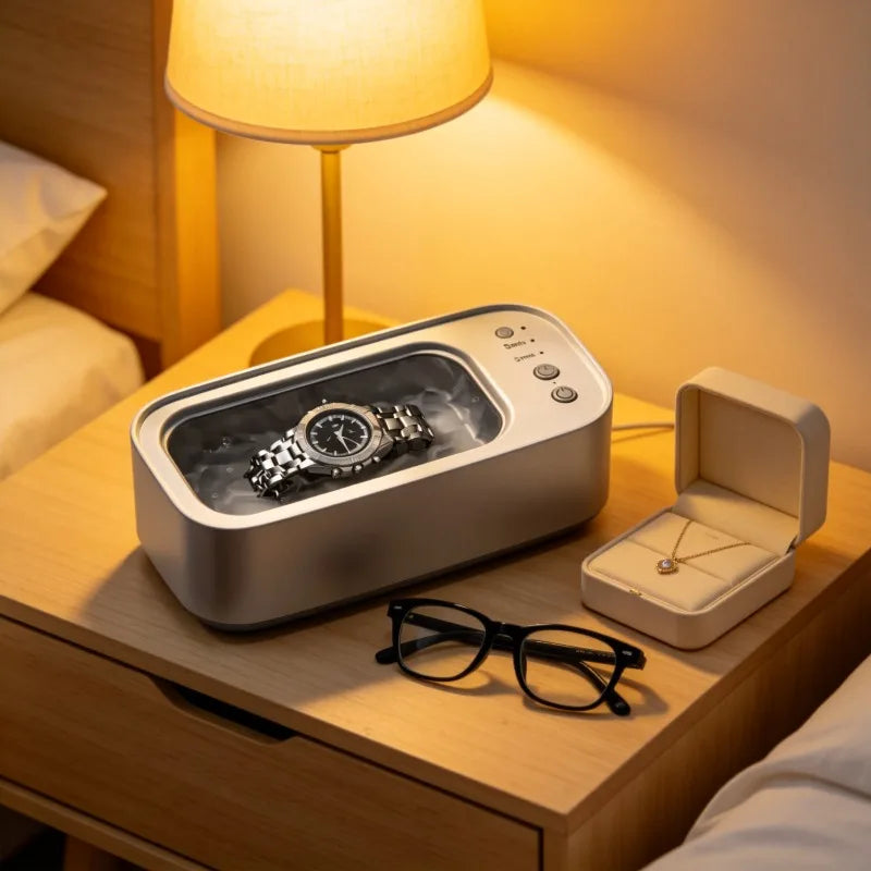 Ultrasonic Cleaner 3-Speed | Jewelry, Glasses & Watches