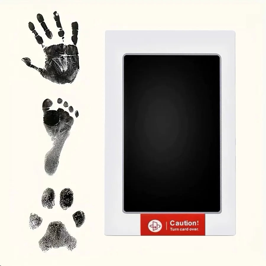 Baby Handprint Footprints Ink Pads Safe Non-toxic No-touch Skin