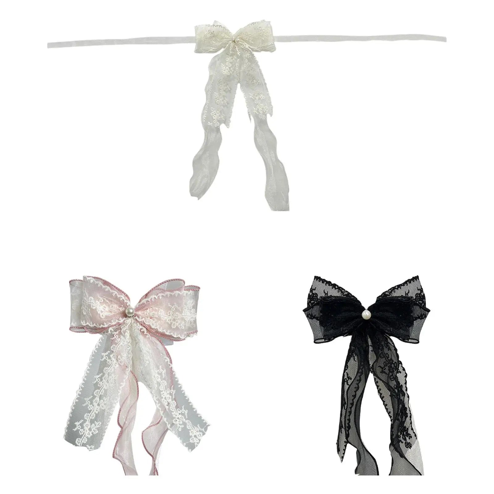 Curtain Holdback Fashion Easy Installation Window Drapery Holder Fastener Decorative Curtain Tieback Lace Bow Knot Ornament Zpaxo