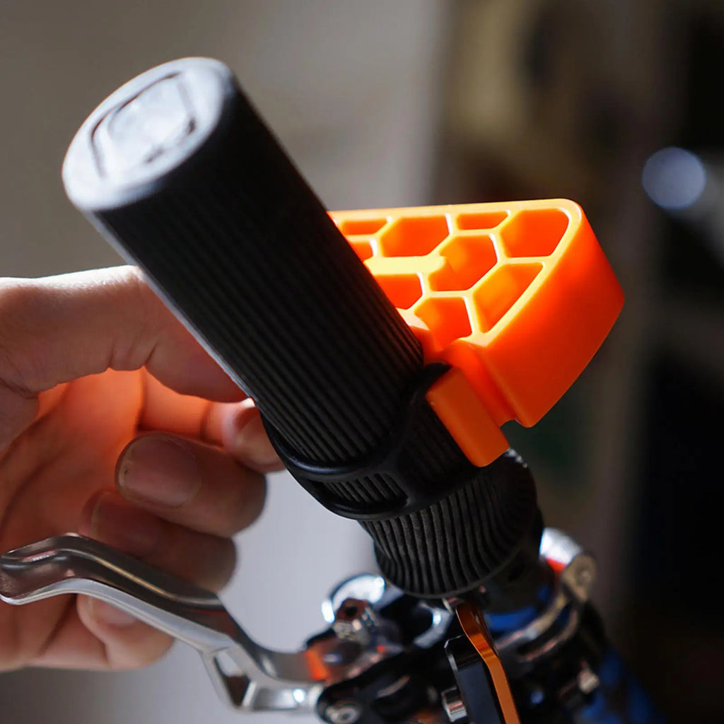 Handlebar Support For Bikes Riding Brake Handle Holder For Upside Down Placement Biking Handlebar Supplies For Maintenance Zpaxo