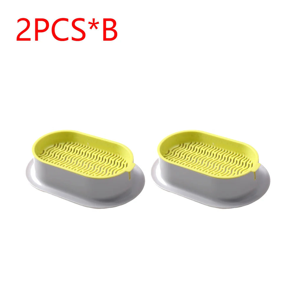 Cat Grass Planter Pet Digestion Growing Tray Box Plastic Nursery Zpaxo 2PCS B