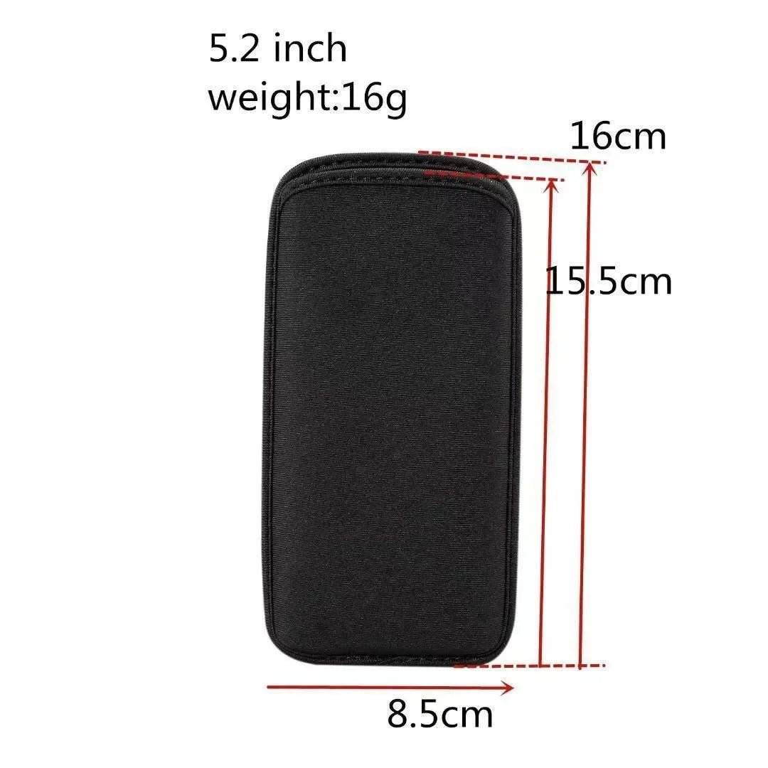 Universal Neoprene Mobile Phone Bag Pouch Iphone 13 12 11 5 5s 6 7 8 Zpaxo 15.5x8.5cm