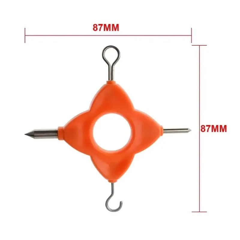 Hirisi 4-in-1 Fishing Line Knotter Tool | Carp Rig Knot Puller Fishing Knotter Tool Zpaxo