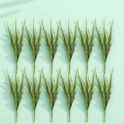 Artificial Grass Simulation Plant Decoration Lifelike Faux Home Table