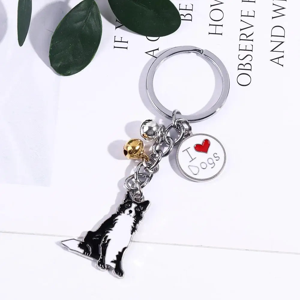 Women Bag Jewelry Maltese Enamel Golden Retriever Animal Bell Dog Zpaxo