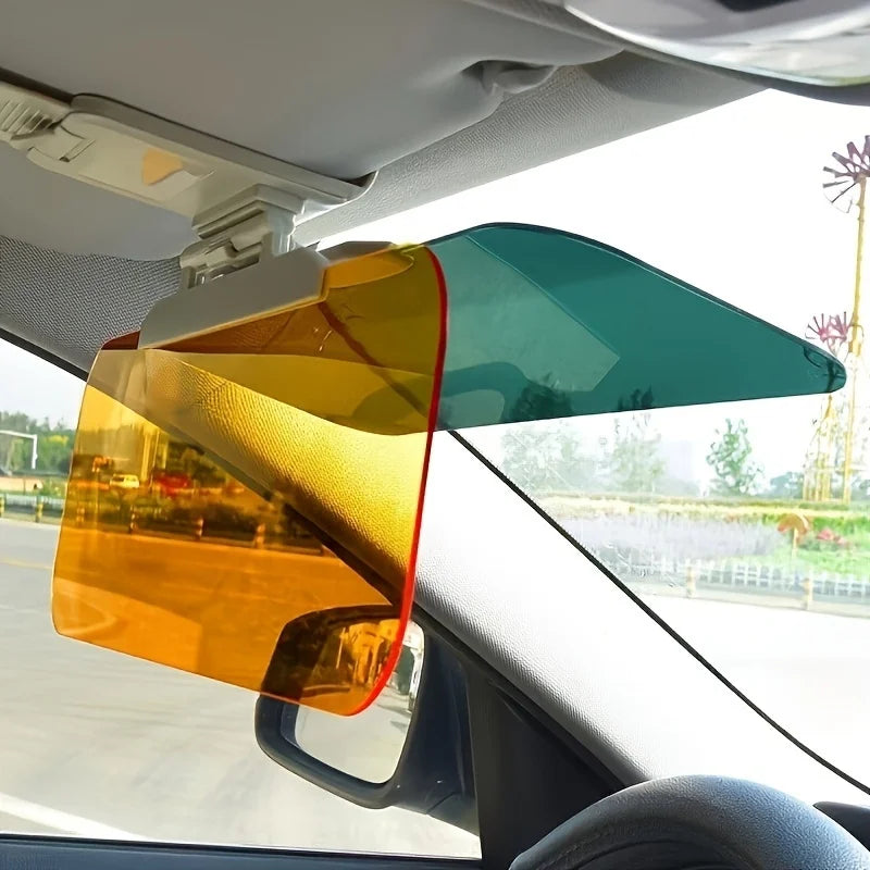 Car Sun Visor Driver's Day-and-night Dual-use Goggles Stylish Compact