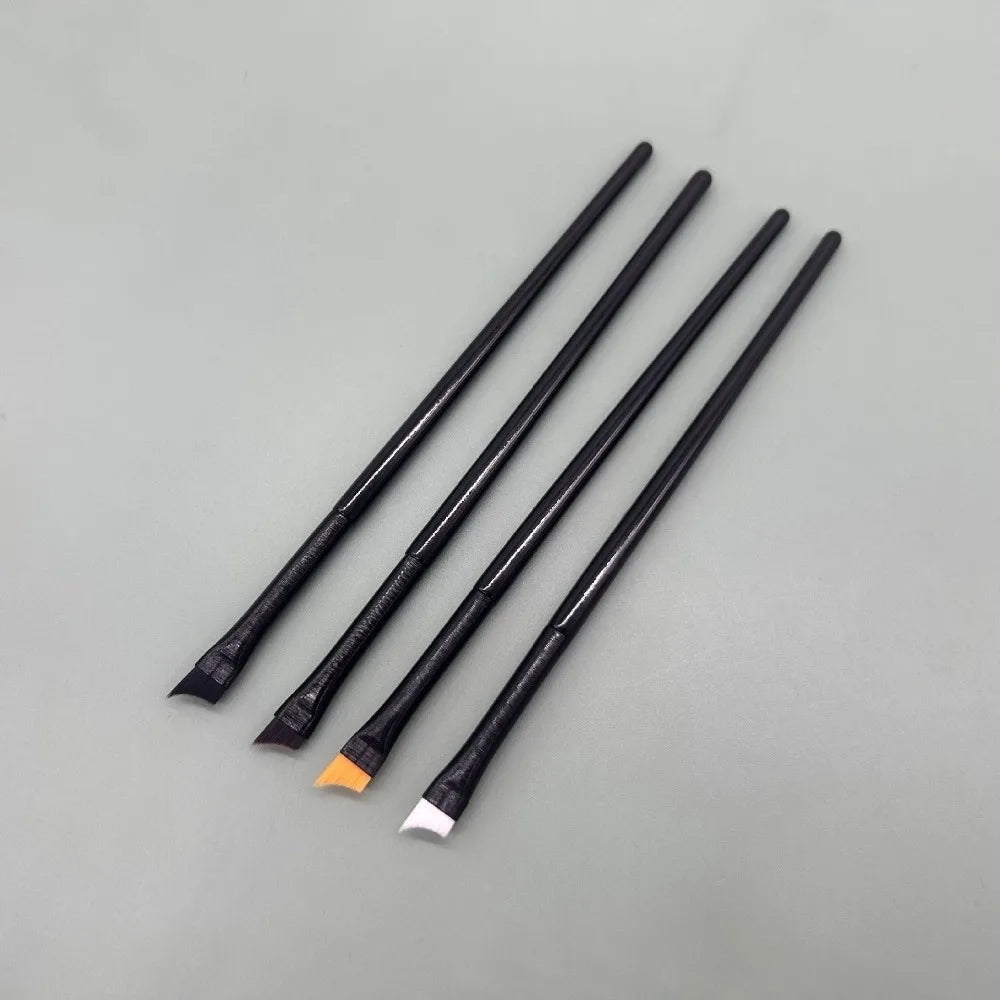 Oblique Head Nail Brush Pen Flat Thin Painting Half Moon Shape Zpaxo