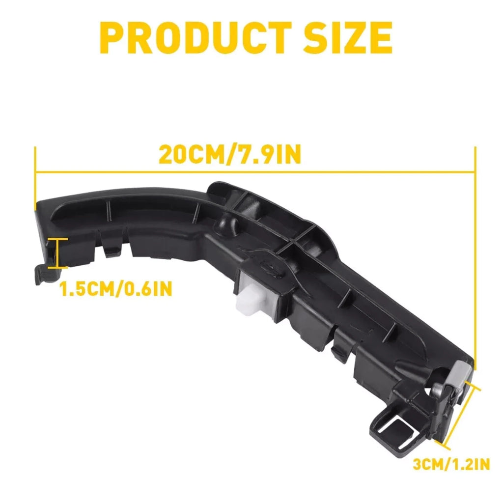 Left Right Bumper Fender Brackets Support Beam Front Dodge Challenger