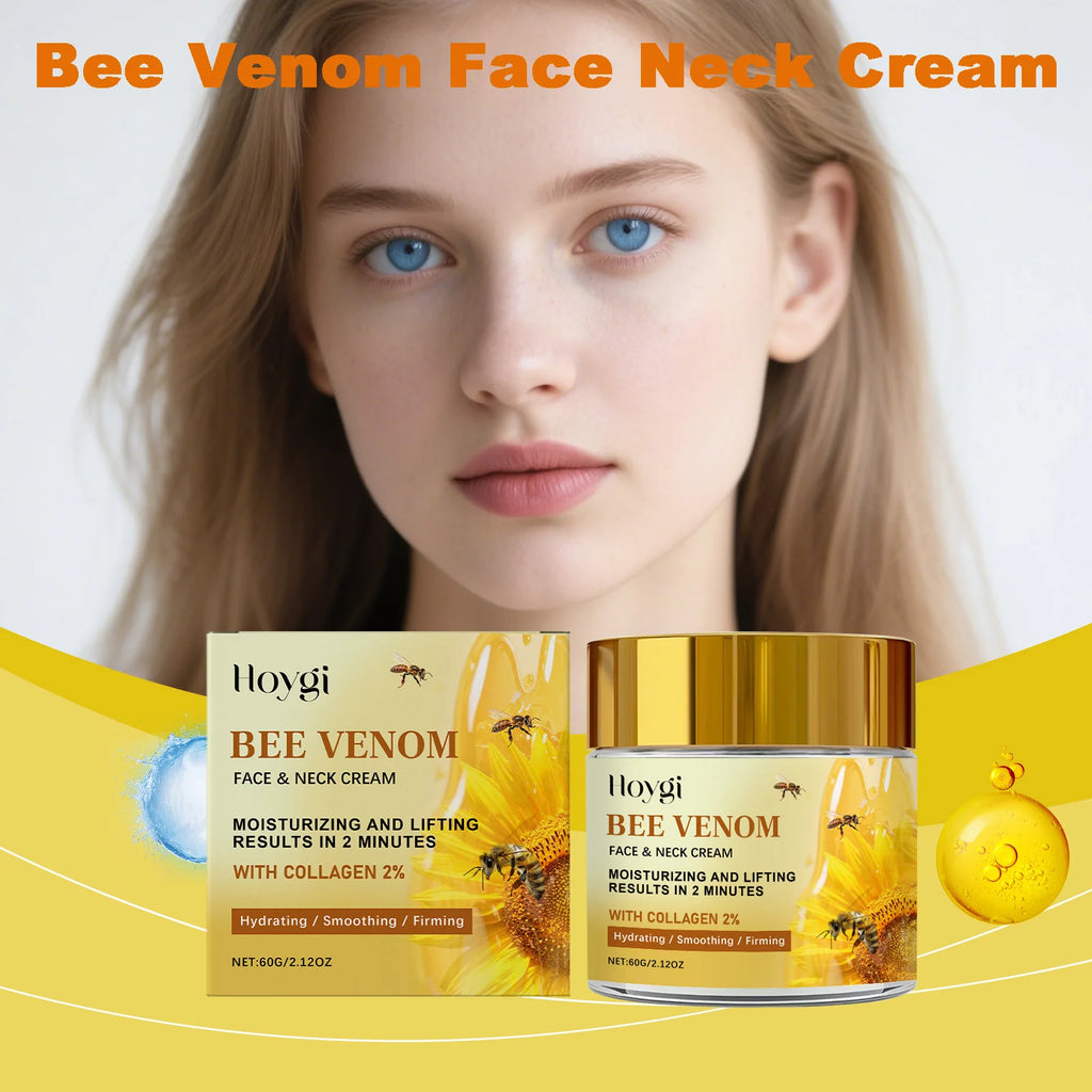 Hoygi Bee Venom Firming Cream – Anti-Aging Face & Neck Anti-Aging Face Cream Zpaxo