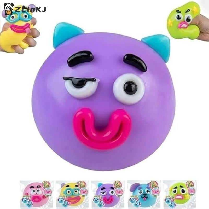Soft Moldable Cute Slow Rise Squeeze Toys Smushers Curiosities Dog Zpaxo