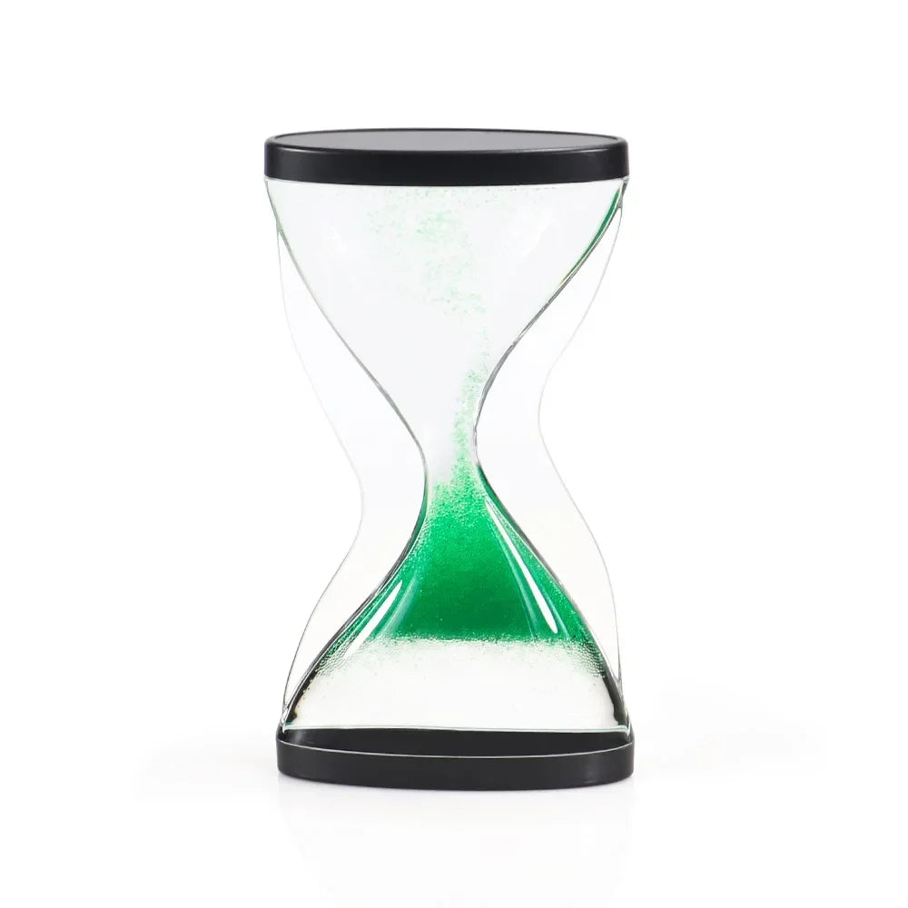 3 Colors Creative Upward Flowing Home Hourglass Timer Stress Reliever Office Desktop Ornaments Home Decoration Crafts Zpaxo green upward flowing