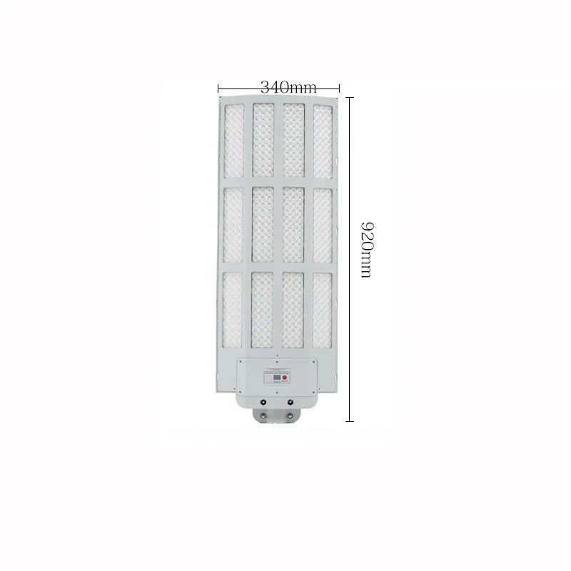 Outdoor Solar Street Lights Motion Sensor Waterproof IP66 Dusk Dawn Zpaxo 500W-Gray China Mainland