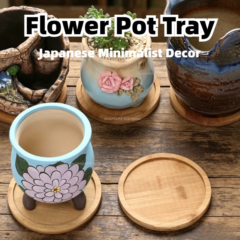 Eco-friendly Premium Flower Pot Saucer Durable Accessory Tray Small Tray Coffee Tea Cup Mat Kitchen Accessories Gift Idea Zpaxo