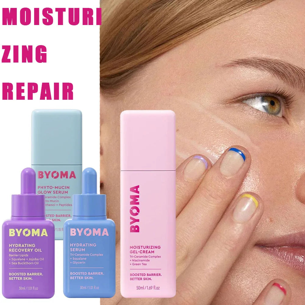 BYOMA Moisturizing Facial Oil Hydrating Serum | Anti-Dryness Facial Oil Serum Zpaxo purple