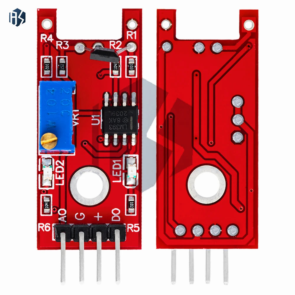 Smart Electronics 4pin KY-024 Linear Magnetic Hall Switches Speed Counting Sensor Module diy Starter Kit KY024 for arduino Zpaxo
