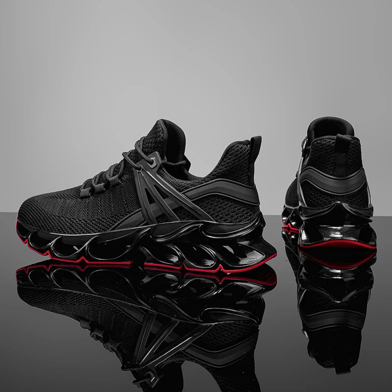 Men's Casual Sneakers Luxury Trainer Shoes Breathable Race Running