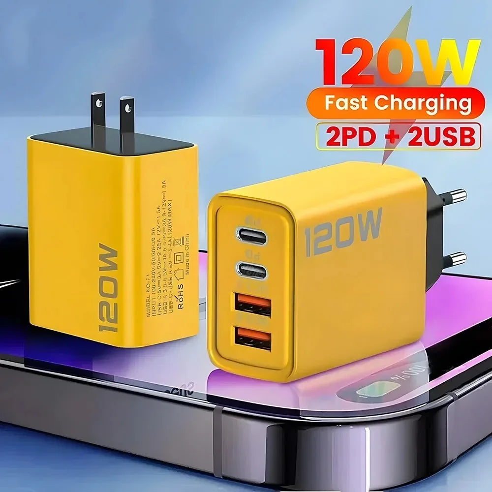 Fast Charging Quick Charger PD USB Type-C Wall Adapter for iPhone 16/15/14 Xiaomi Huawei Redmi Oneplus Phone Charger Zpaxo