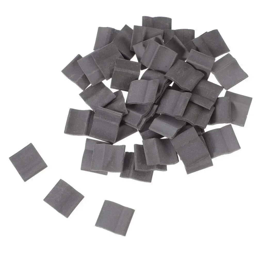 Mini Bricks and Roof Tiles Building Set Miniature Mini Dollhouse Shingles Fake Tile Dollhouse Kitchen Garden Accessories Zpaxo 100pcs